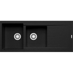 Pyramis Νεροχύτης Ένθετος Αντιστρεφόμενος Carbon Pyragranite Alazia (116X50) 2B 1D 079812611 Pyramis Νεροχύτης Ένθετος Αντιστρεφόμενος Carbon Pyragranite Alazia (116X50) 2B 1D 079812611